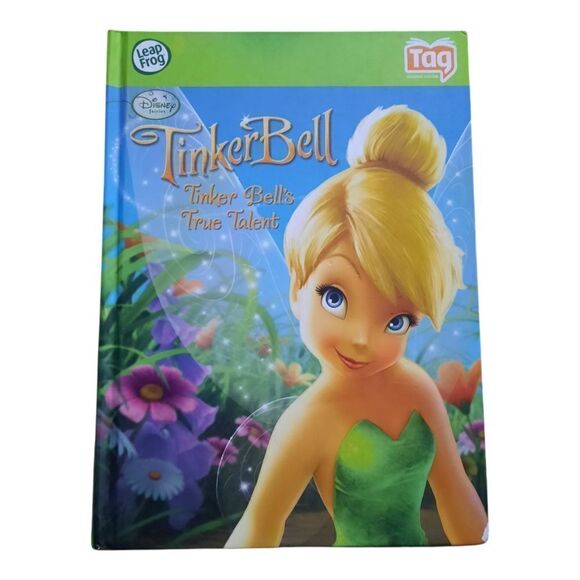 Leap Frog TAG Junior Tinker Bell Green Kids Book - Picture 1 of 1